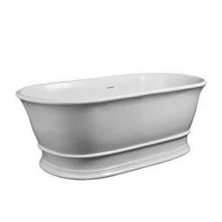Old London Farringdon L1555 x W740mm Double Ended Freestanding Roll Top Bath - NBB004 7 Old London Farringdon L1555 x W740mm Double Ended Freestanding Roll Top Bath - NBB004 -Deals Freestanding Baths Store NBB004 D2N 460