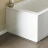 Nuie Gloss White MDF Bath End Panel - Durable & Stylish Bathroom Solution -Deals Freestanding Baths Store NEW Premier Gloss White MDF Bath End Panel prod