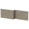 Hudson Reed Driftwood 1700 Square Shower Bath Front Panel - OFF273 | Premium Bath Panel for Modern Bathrooms