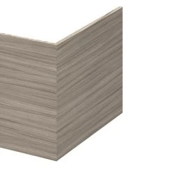 Hudson Reed Driftwood 700 Square Shower Bath End Panel - OFF279 | Premium Bath Panels