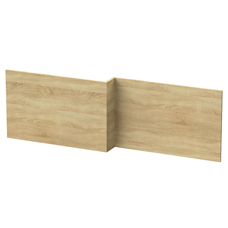 Hudson Reed Natural Oak 1700 Square Shower Bath Front Panel - OFF373 | Premium Bath Panels 3 Hudson Reed Natural Oak 1700 Square Shower Bath Front Panel - OFF373 | Premium Bath Panels