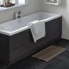 Hudson Reed Hacienda Black 1700mm Front Straight Bath Panel - OFF677 | Premium Bath Panels -Deals Freestanding Baths Store OFF677 p