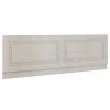 York 1700mm Grey Traditional Front Bath Panel & Plinth - Victorian Plumbing -Deals Freestanding Baths Store OLP205 np