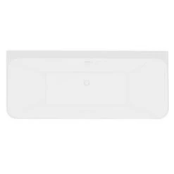 Orion Matt Black Back To Wall Modern Square Bath 1700 x 740mm | Victorian Plumbing 11 Orion Matt Black Back To Wall Modern Square Bath 1700 x 740mm | Victorian Plumbing -Deals Freestanding Baths Store ORI17BLK NW D3 460