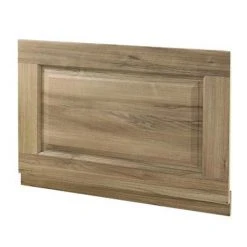 Old London Natural Walnut End Bath Panel & Plinth - 3 Size Options | Premium Bath Panels