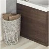 Hudson Reed Mid Sawn Oak End Bath Panel - Durable & Stylish Bathroom Solution -Deals Freestanding Baths Store PAN123 P