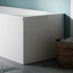 Cruze Bathrooms Acrylic End Panel for P-Shaped Baths - PBTEP | Durable & Stylish Bath Panel