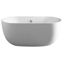 Picco 1500 x 780mm Double Ended Freestanding Bath - Modern Freestanding Baths by Victorian Plumbing