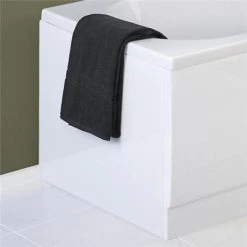 Nuie White Acrylic End Bath Panel - 3 Size Options | Durable & Stylish Bath Panels
