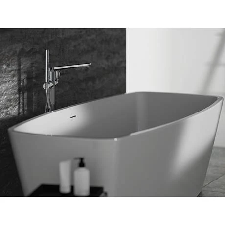 Ideal Standard Adapto 1550 x 800mm Freestanding Double Ended Bath with Clicker Waste - Modern Luxury Bath for Contemporary Bathrooms 5 Ideal Standard Adapto 1550 x 800mm Freestanding Double Ended Bath with Clicker Waste - Modern Luxury Bath for Contemporary Bathrooms - Image 3