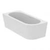 Ideal Standard Adapto 1780 x 780mm Double Ended Corner Bath with Clicker Waste - Modern Freestanding Bath -Deals Freestanding Baths Store T466101 P