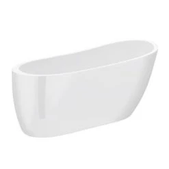 Toreno 1665 Modern Slipper Freestanding Bath - Luxurious Freestanding Bathtub -Deals Freestanding Baths Store Turin 1665 Modern Slipper Free Standing Bath d2 460