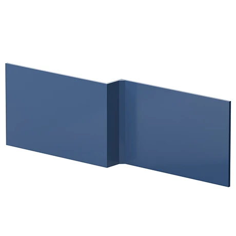 Venice Abstract Urban Satin Blue L-Shaped Front Bath Panel - 1700mm | Modern Bathroom Design 3 Venice Abstract Urban Satin Blue L-Shaped Front Bath Panel - 1700mm | Modern Bathroom Design