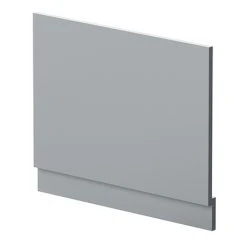 Venice Abstract/Urban 700 End Bath Panel Satin Grey | Premium Bath Panels