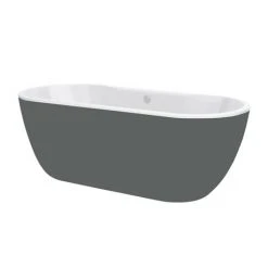 Verona Grey Freestanding Modern Bath - Stylish & Contemporary Design 9 Verona Grey Freestanding Modern Bath - Stylish & Contemporary Design -Deals Freestanding Baths Store Verona Grey Freestanding Modern Bath detail1 460