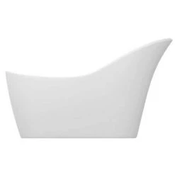Vienna 1520 Small Modern Slipper Bath - Freestanding Bath by Victorian Plumbing -Deals Freestanding Baths Store Vienna 1520 Small Modern Slipper Bath d1 460