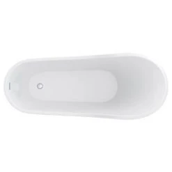 Vienna 1730 Modern Slipper Free Standing Bath - Luxurious Freestanding Bathtub -Deals Freestanding Baths Store Vienna 1730 Modern Slipper Free Standing Bath detail3 460