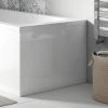 WBS301 Acrylic End Panel for Milan L-Shaped Shower Baths | Victorian Plumbing -Deals Freestanding Baths Store WBS301 np