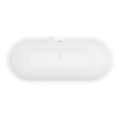 Duke 1795 Traditional Roll Top Bath with White Leg Set - Double Ended Freestanding Bath 7 Duke 1795 Traditional Roll Top Bath with White Leg Set - Double Ended Freestanding Bath - Image 5
