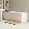 White MDF Bath Panel Pack - Durable & Stylish Bath Panels in Various Sizes | Victorian Plumbing -Deals Freestanding Baths Store White MDF Bath Panel Pack prod