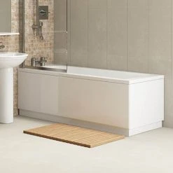 White MDF Bath Panel Pack - Durable & Stylish Bath Panels in Various Sizes | Victorian Plumbing