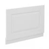 York 750mm White Ash Traditional End Bath Panel & Plinth - Victorian Plumbing -Deals Freestanding Baths Store Y75BEPW p